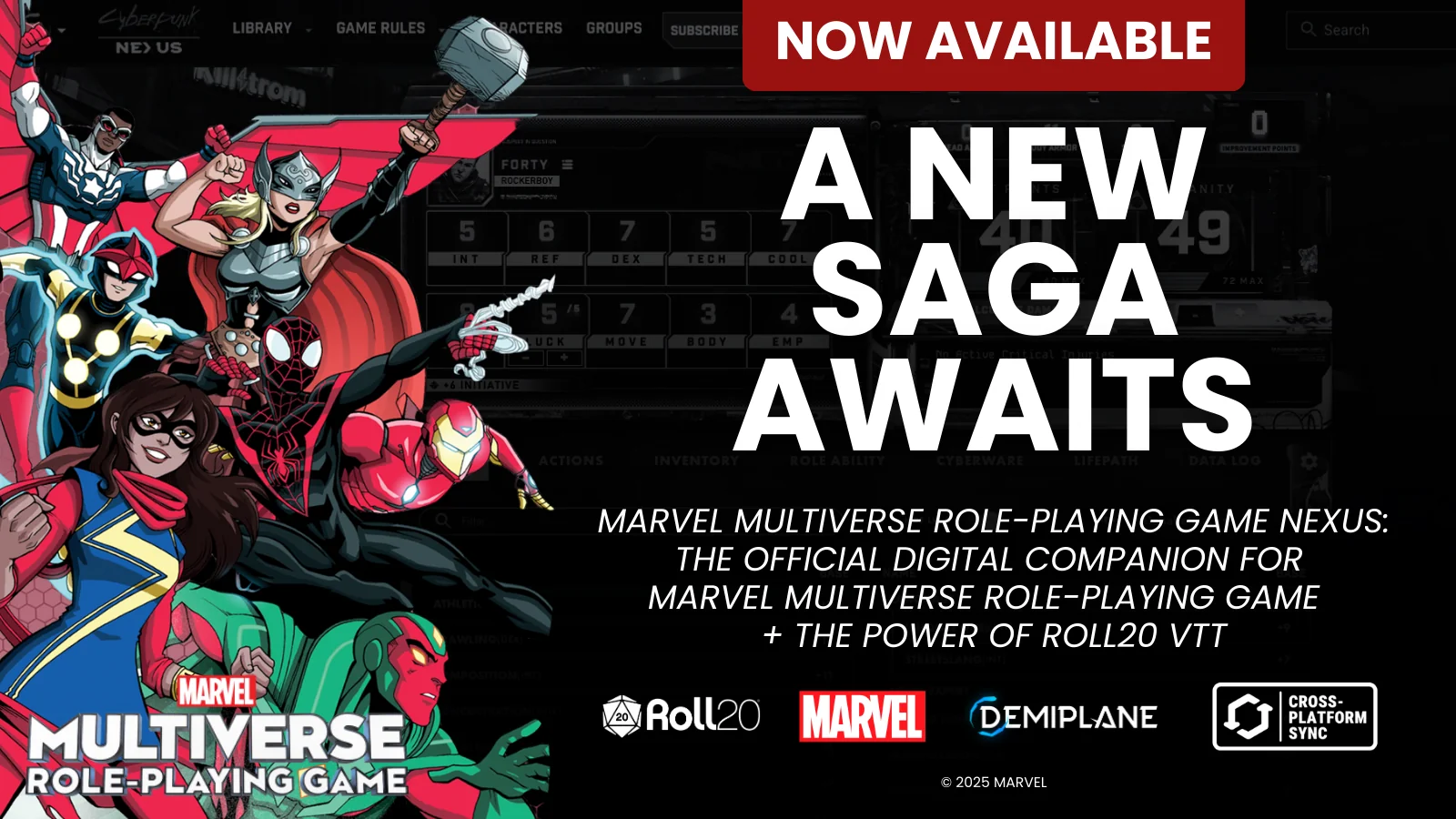 마블 멀티버스 롤플레잉 게임 NEXUS • 자주 묻는 질문 – Demiplane 도움말 센터